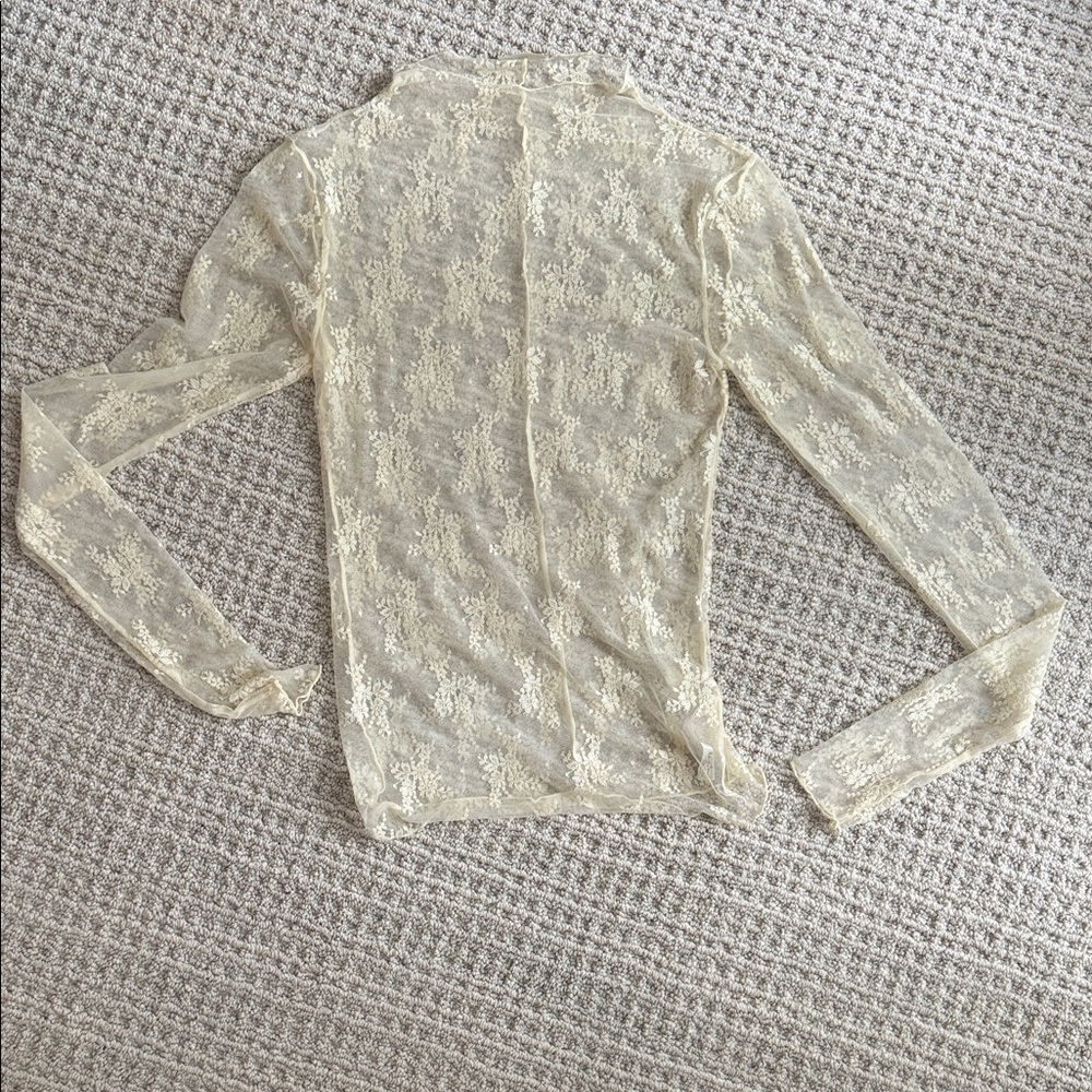 Lace Sheer Free People Top